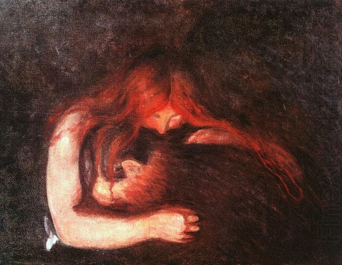 The Vampire, Edvard Munch